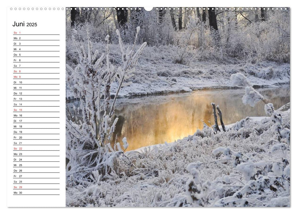 Wintermärchen. Landschaften im Schnee (CALVENDO Premium Wandkalender 2025)