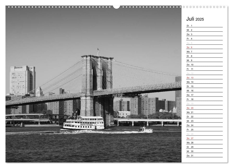 New York (CALVENDO Premium Wandkalender 2025)