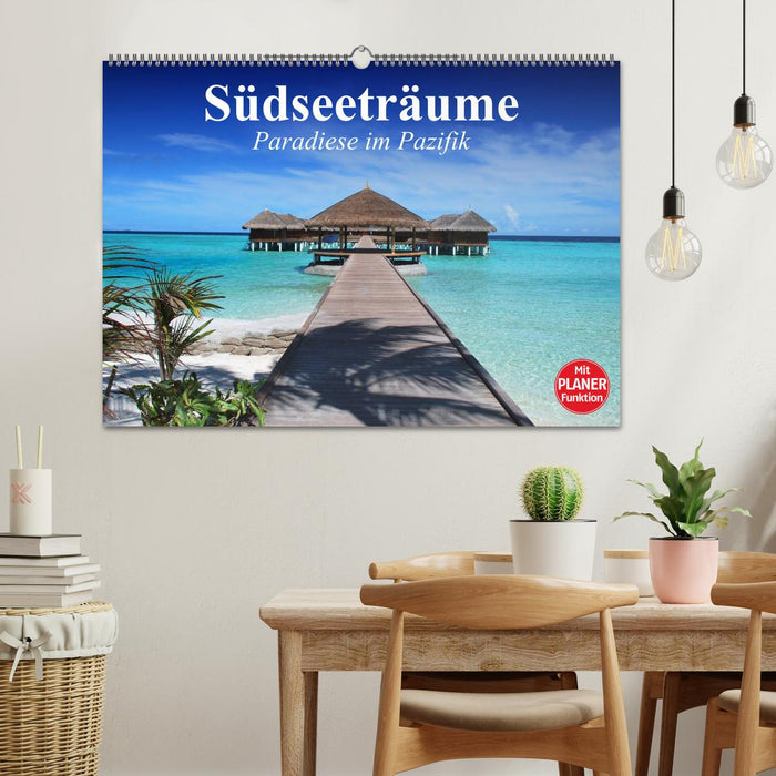 Südseeträume. Paradiese im Pazifik (CALVENDO Wandkalender 2025)