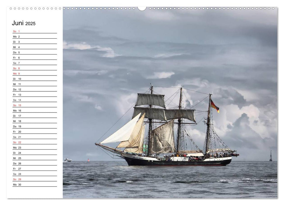 Sail away - Der Traum von der Ferne (CALVENDO Premium Wandkalender 2025)