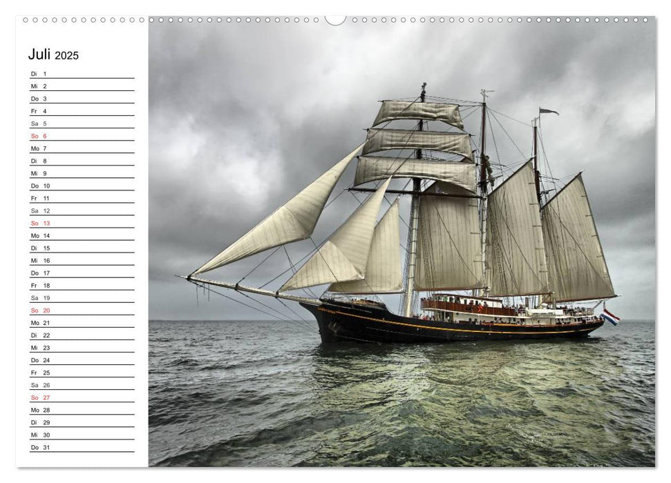 Sail away - Der Traum von der Ferne (CALVENDO Premium Wandkalender 2025)