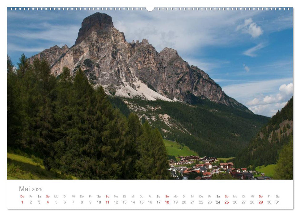 Wundervolle Plätze in Südtirol (CALVENDO Wandkalender 2025)