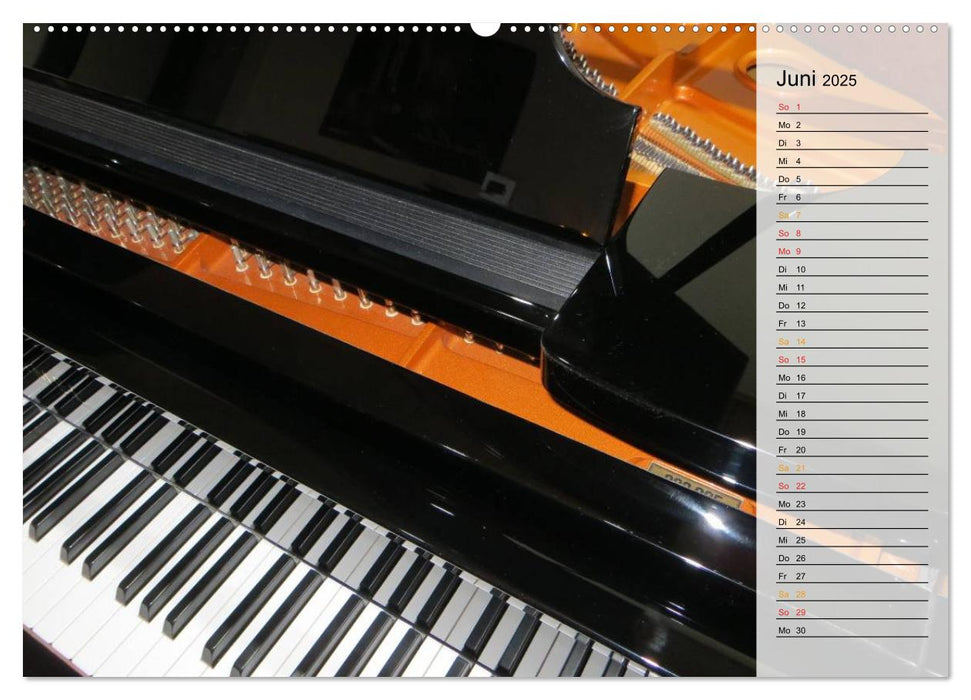 TASTEN Symphonie (CALVENDO Premium Wandkalender 2025)