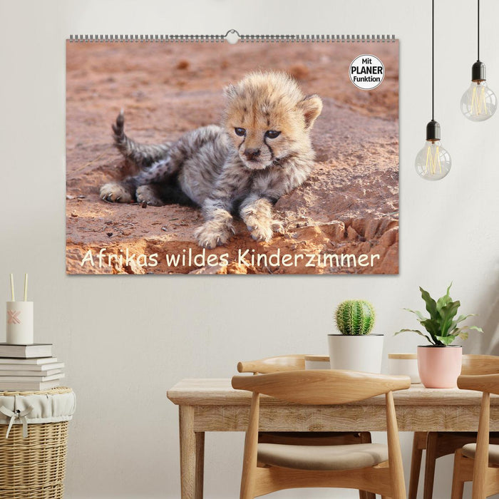 Afrikas wildes Kinderzimmer (CALVENDO Wandkalender 2025)