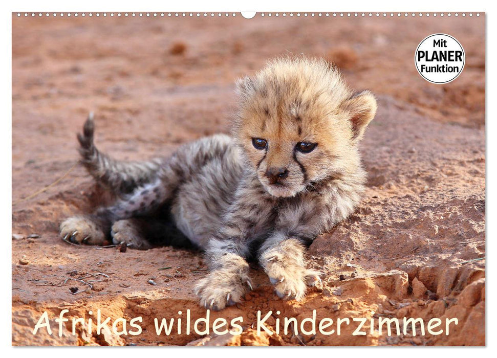 Afrikas wildes Kinderzimmer (CALVENDO Wandkalender 2025)