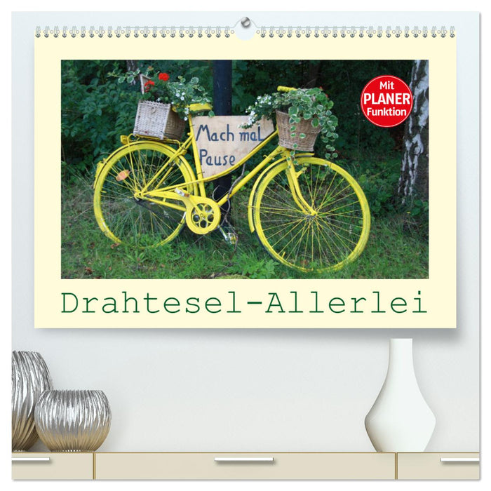 Drahtesel-Allerlei (CALVENDO Premium Wandkalender 2025)