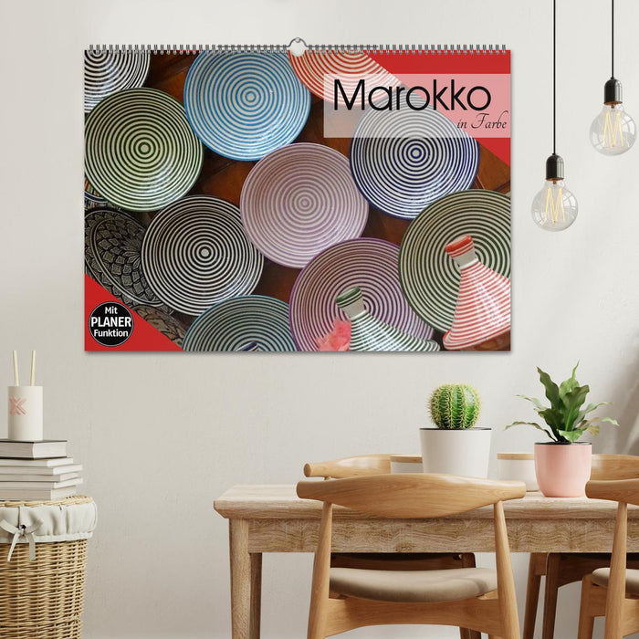 Marokko in Farbe (CALVENDO Wandkalender 2025)