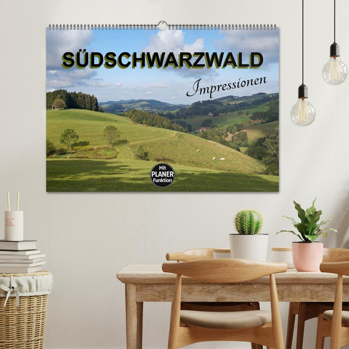 Südschwarzwald - Impressionen (CALVENDO Wandkalender 2025)