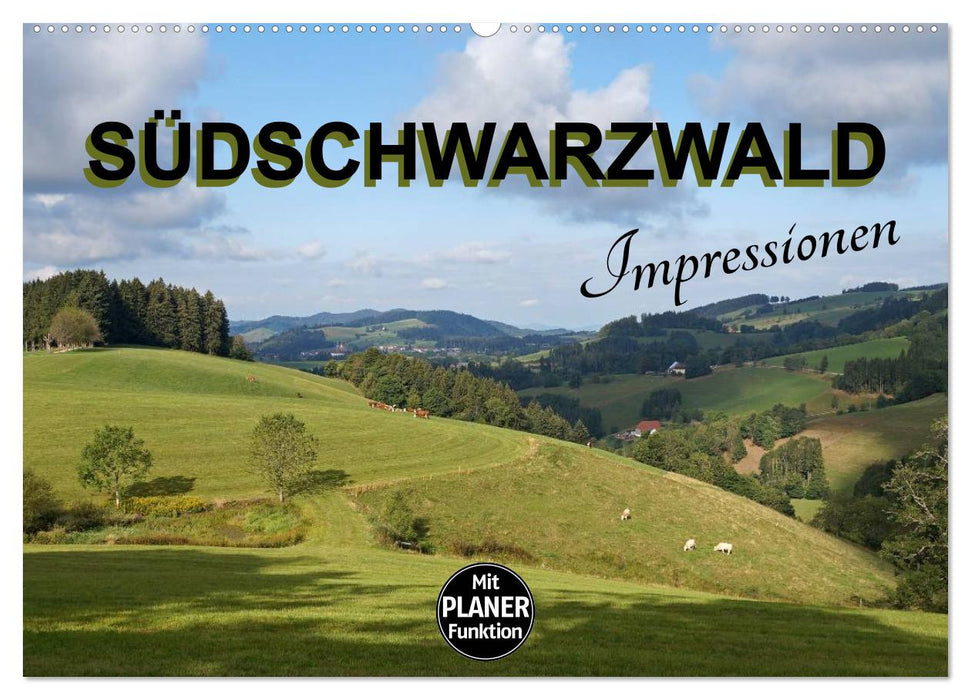 Südschwarzwald - Impressionen (CALVENDO Wandkalender 2025)