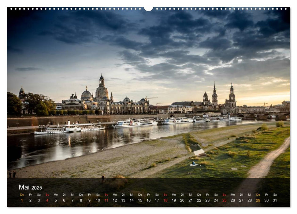 Im Osten viel Schönes - Dresden (CALVENDO Wandkalender 2025)