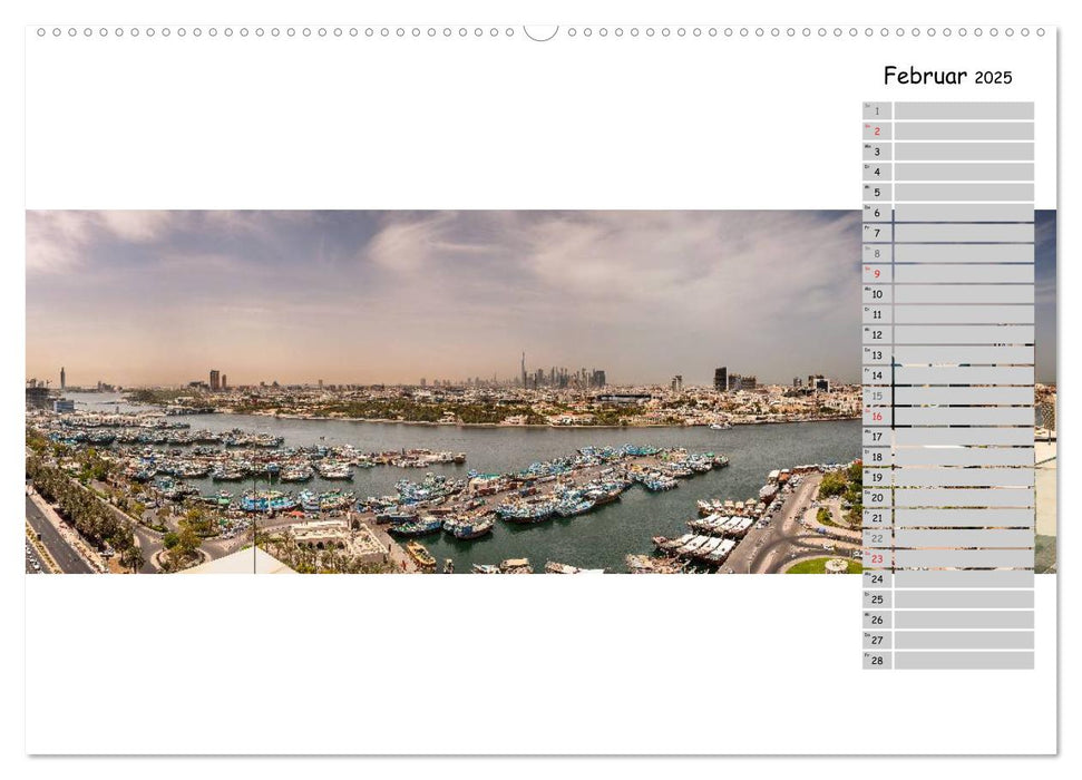 City - Panoramen (CALVENDO Premium Wandkalender 2025)