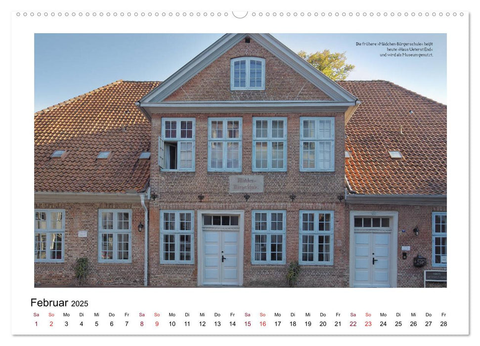 Rosenstadt Uetersen (CALVENDO Wandkalender 2025)