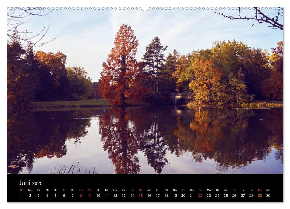 Schöne Heimat Wörlitzer Park (CALVENDO Premium Wandkalender 2025)