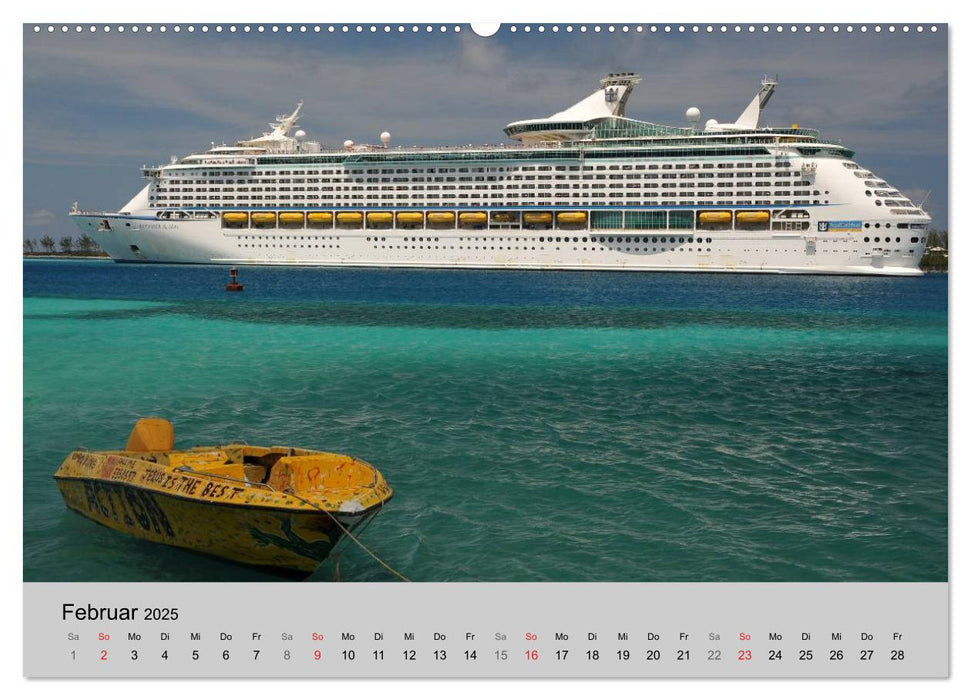 Kreuzfahrt Impressionen (CALVENDO Premium Wandkalender 2025)