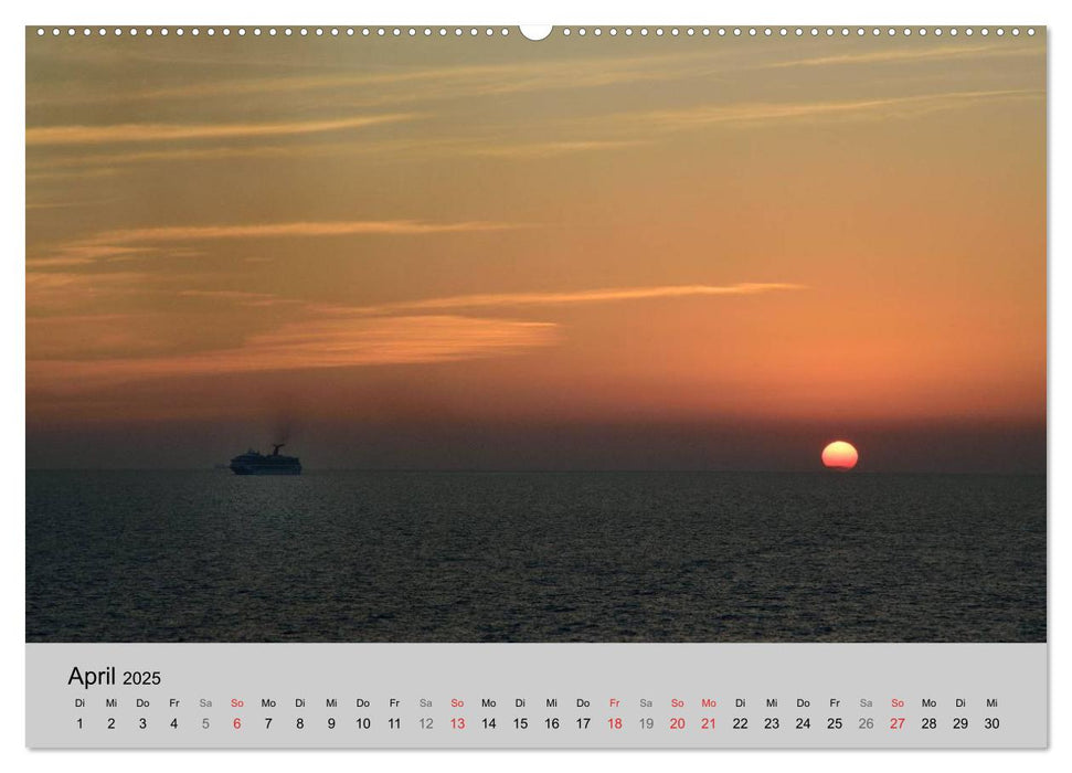 Kreuzfahrt Impressionen (CALVENDO Premium Wandkalender 2025)