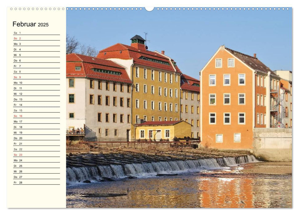 Görlitz - Die Perle Niederschlesiens (CALVENDO Premium Wandkalender 2025)