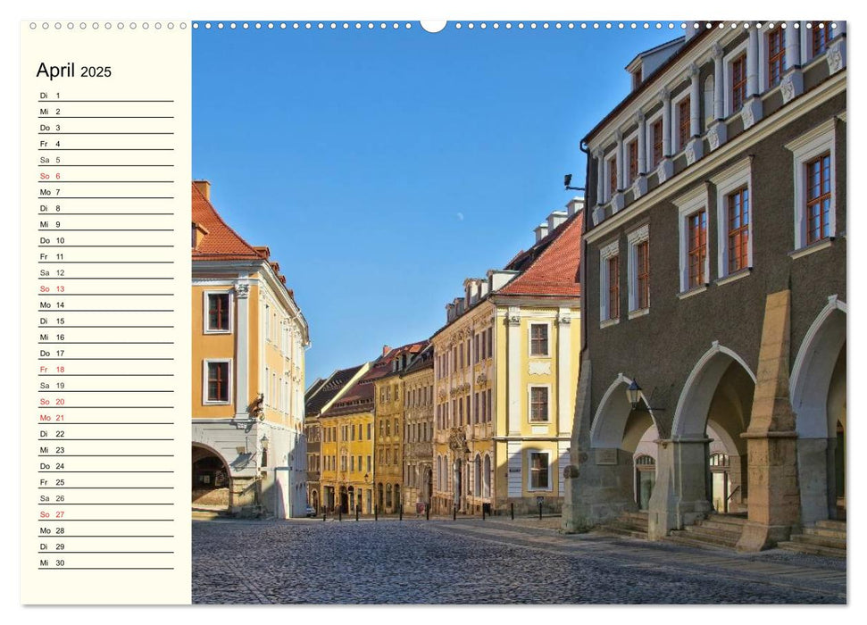 Görlitz - Die Perle Niederschlesiens (CALVENDO Premium Wandkalender 2025)