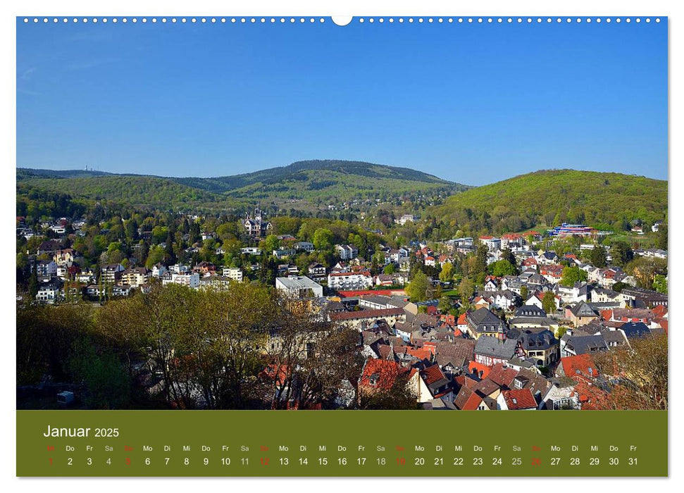 Königstein im Taunus und Umgebung (CALVENDO Premium Wandkalender 2025)