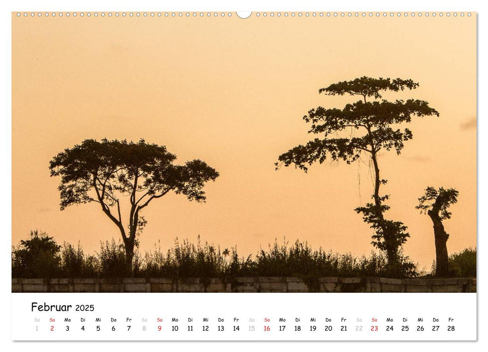 Südindien - Kerala (CALVENDO Premium Wandkalender 2025)