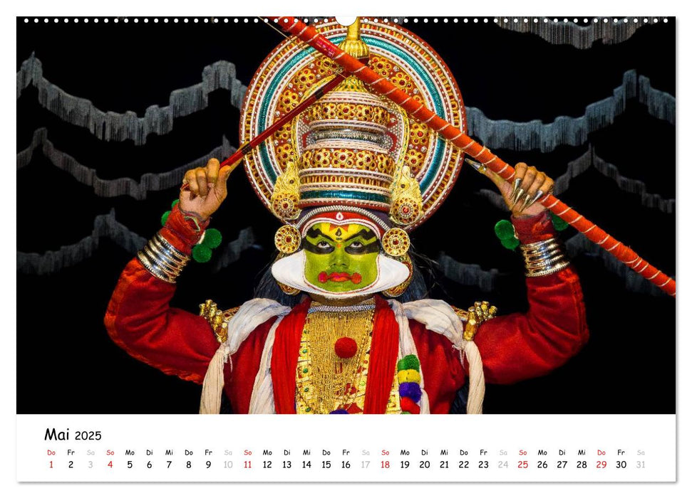 Südindien - Kerala (CALVENDO Premium Wandkalender 2025)