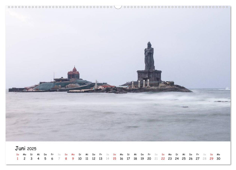 Südindien - Kerala (CALVENDO Premium Wandkalender 2025)