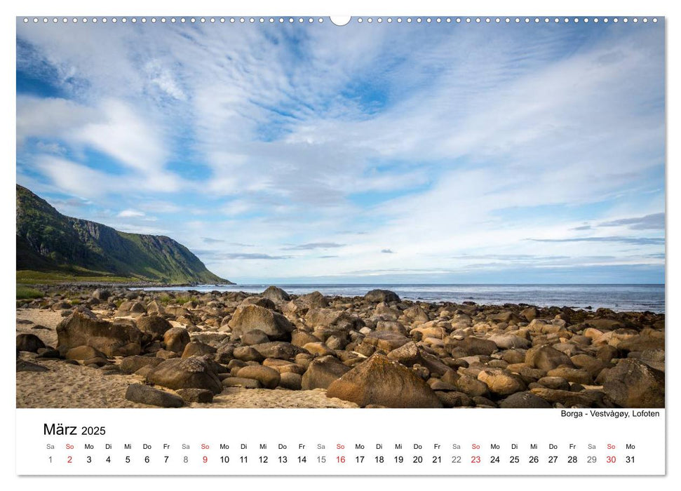 Entschleunigt ... reisen durch Norwegen (CALVENDO Wandkalender 2025)