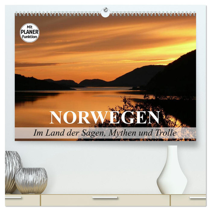 Norwegen. Im Land der Sagen, Mythen und Trolle (CALVENDO Premium Wandkalender 2025)