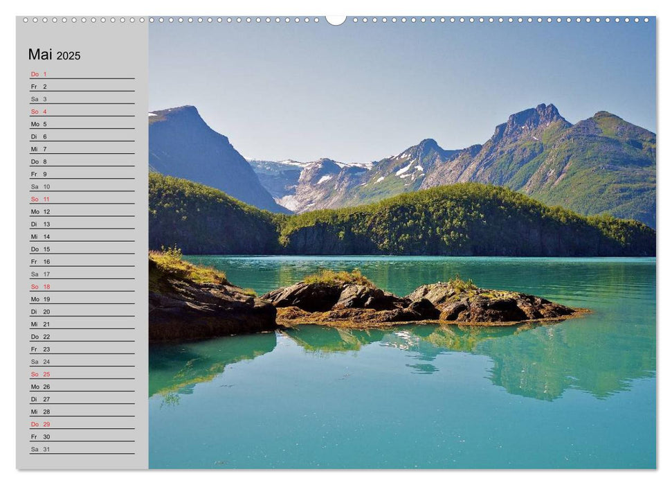 Norwegen. Im Land der Sagen, Mythen und Trolle (CALVENDO Premium Wandkalender 2025)