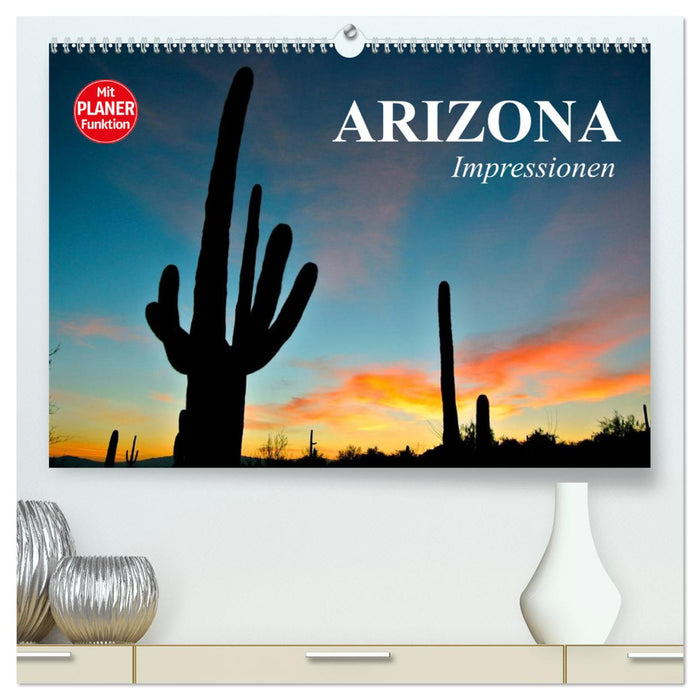 Arizona. Impressionen (CALVENDO Premium Wandkalender 2025)