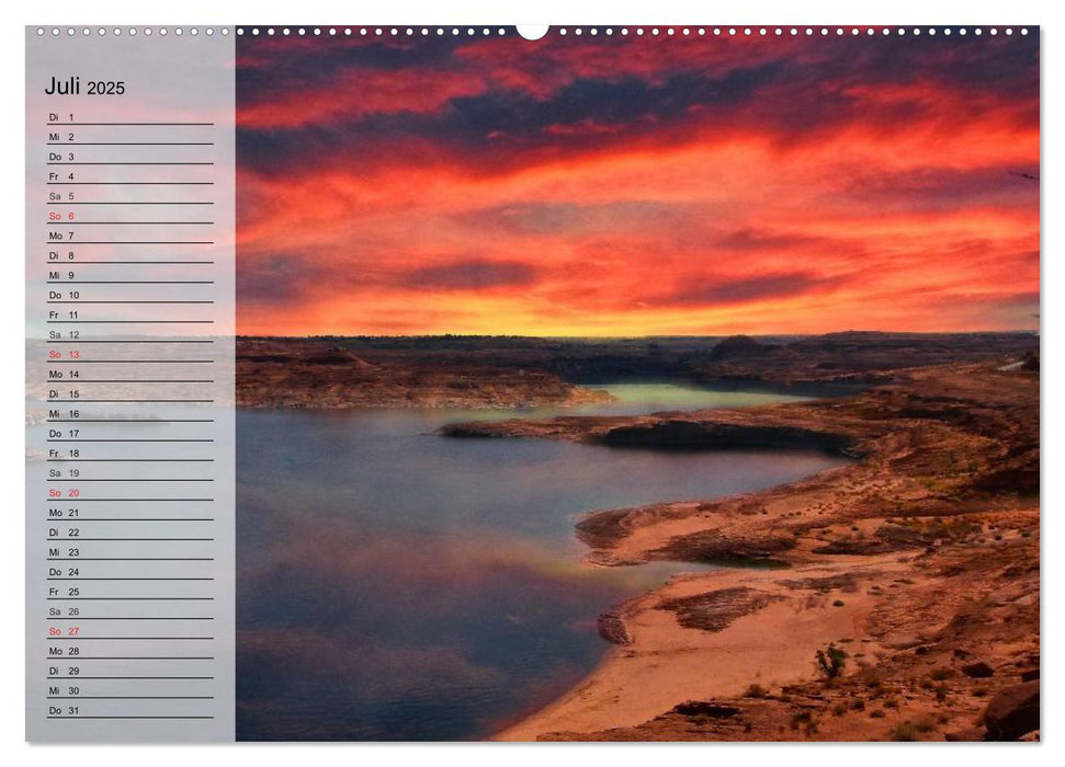 Arizona. Impressionen (CALVENDO Premium Wandkalender 2025)