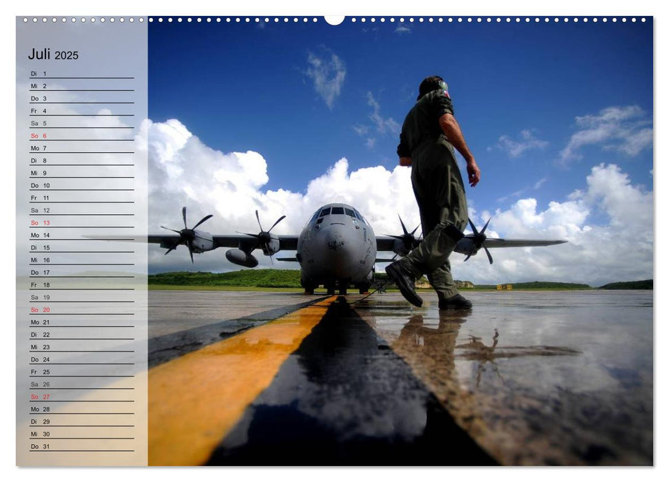 Kampfjets. U.S. Aircraft (CALVENDO Premium Wandkalender 2025)