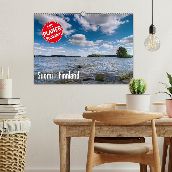 Suomi – Finnland (CALVENDO Wandkalender 2025)