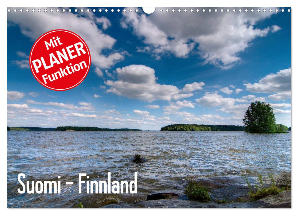 Suomi – Finnland (CALVENDO Wandkalender 2025)