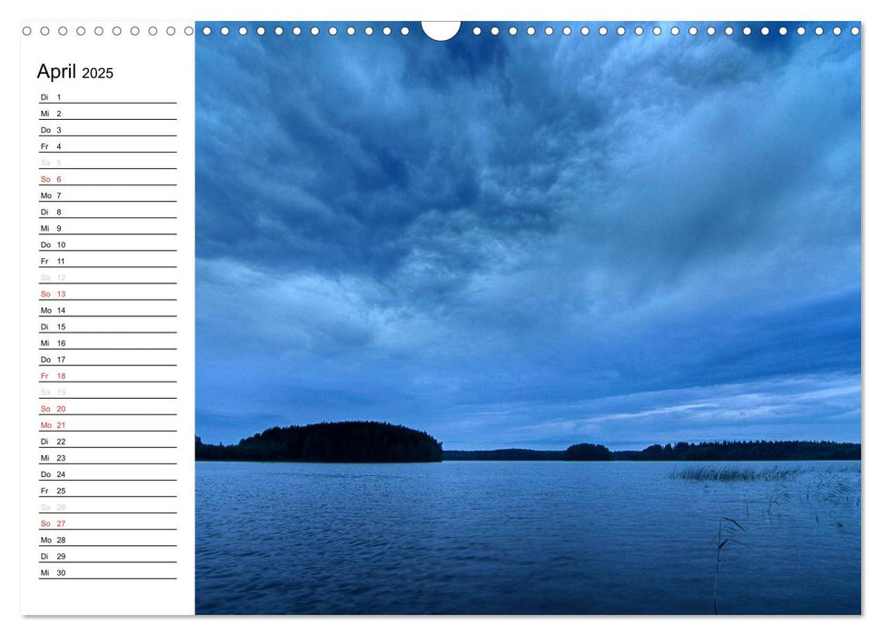 Suomi – Finnland (CALVENDO Wandkalender 2025)