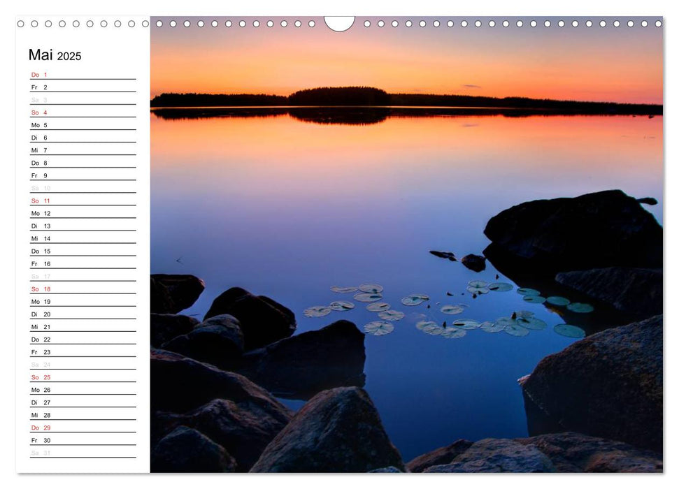 Suomi – Finnland (CALVENDO Wandkalender 2025)