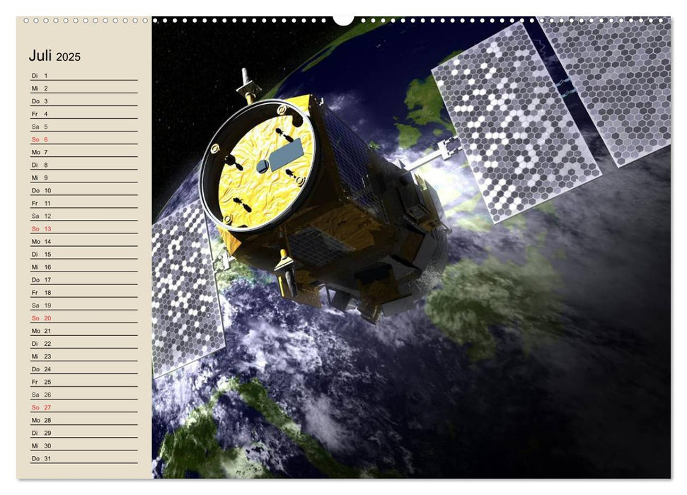 Raumfahrt und Weltall (CALVENDO Premium Wandkalender 2025)