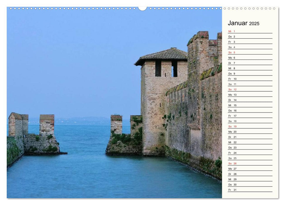 Gardasee (CALVENDO Premium Wandkalender 2025)