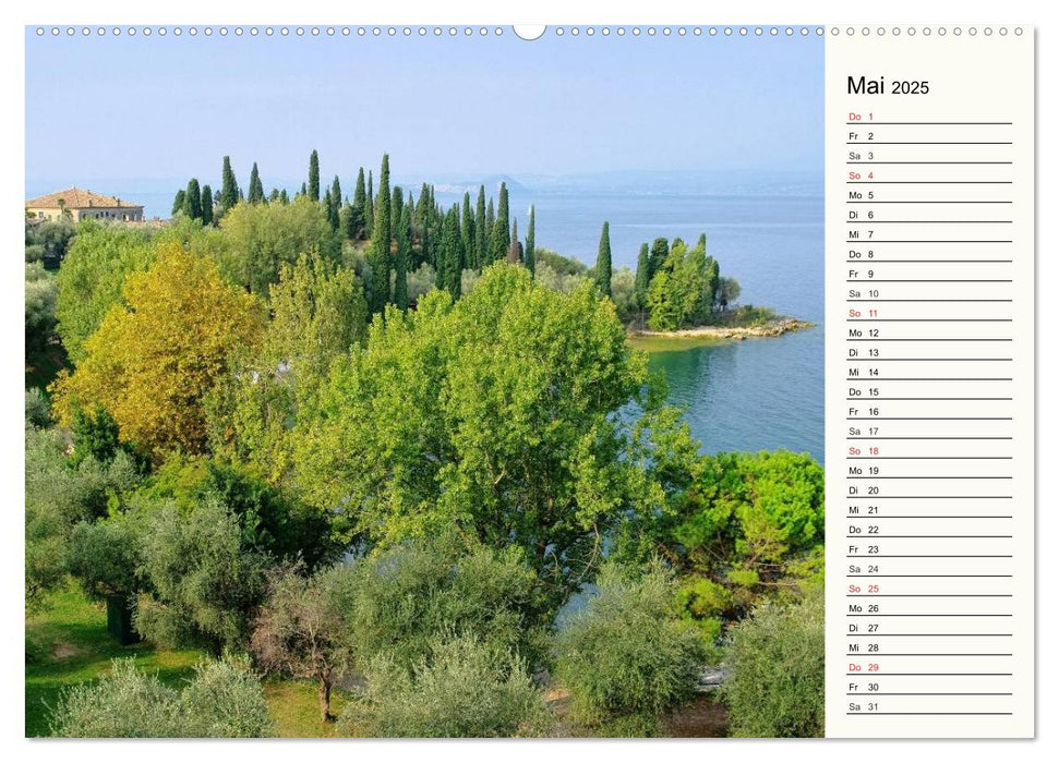 Gardasee (CALVENDO Premium Wandkalender 2025)