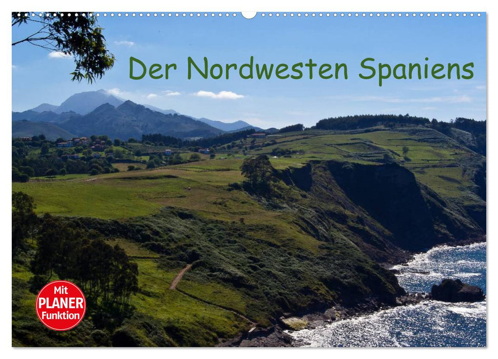 Der Nordwesten Spaniens (CALVENDO Wandkalender 2025)