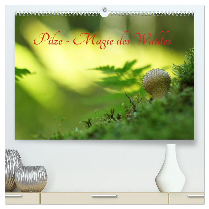 Pilze - Magie des Waldes (CALVENDO Premium Wandkalender 2025)