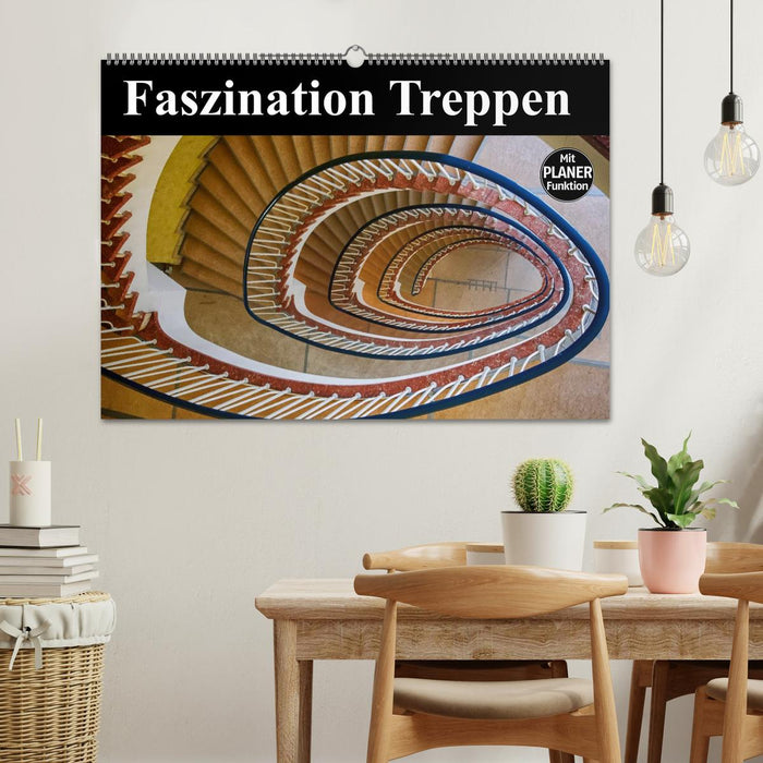 Faszination Treppen (CALVENDO Wandkalender 2025)