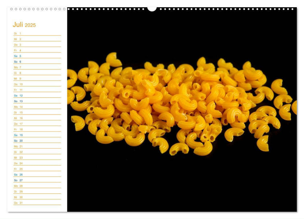 Pasta (CALVENDO Premium Wandkalender 2025)