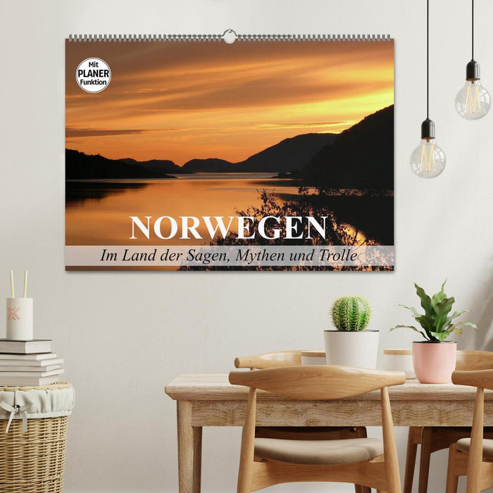 Norwegen. Im Land der Sagen, Mythen und Trolle (CALVENDO Wandkalender 2025)