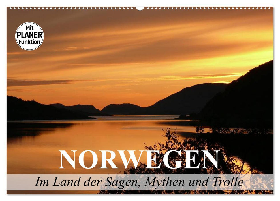 Norwegen. Im Land der Sagen, Mythen und Trolle (CALVENDO Wandkalender 2025)