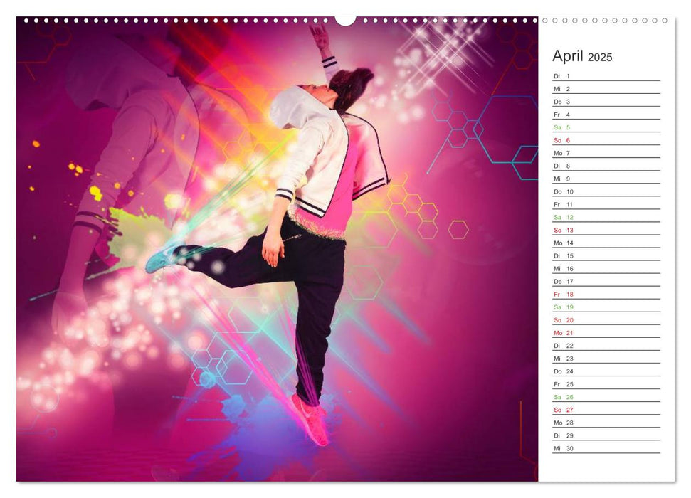 HipHopDance (CALVENDO Premium Wandkalender 2025)