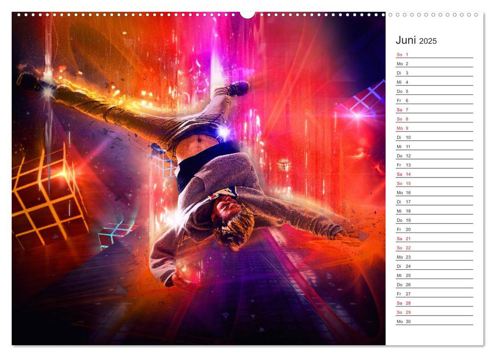 Break Dance (CALVENDO Premium Wandkalender 2025)