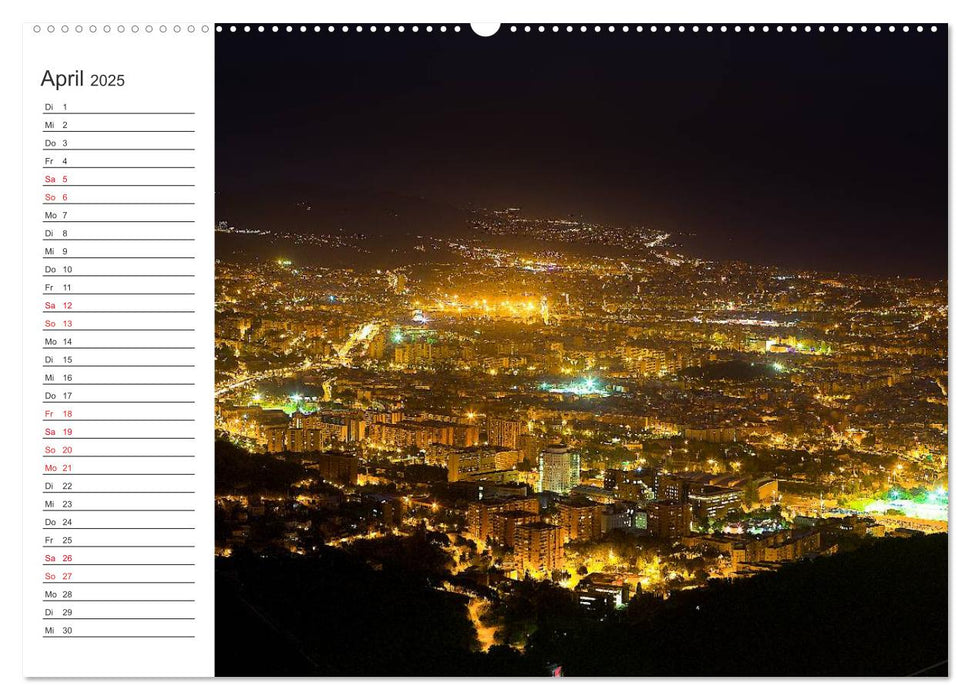 Barcelona Impressionen (CALVENDO Premium Wandkalender 2025)