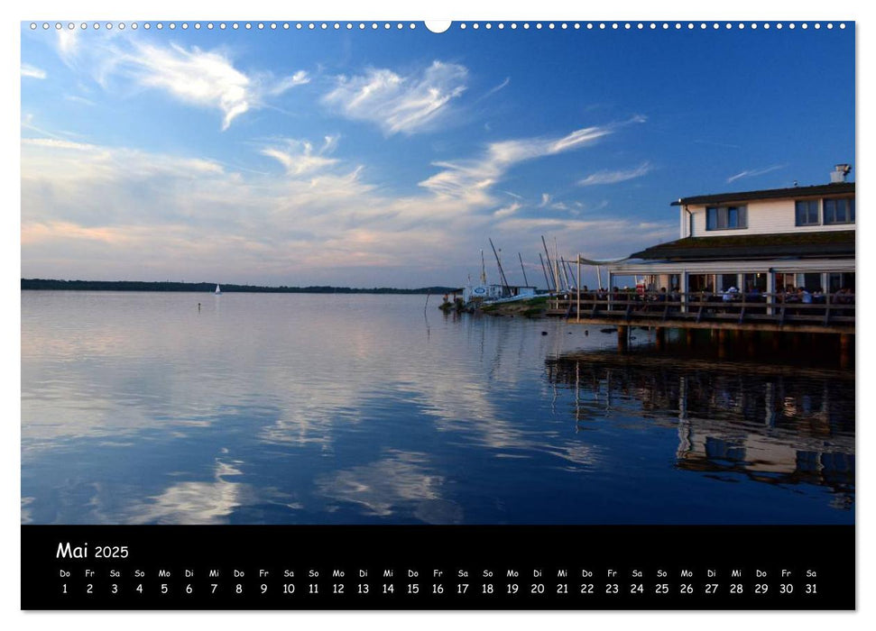 EINTAUCHEN - Cospudener See (CALVENDO Premium Wandkalender 2025)