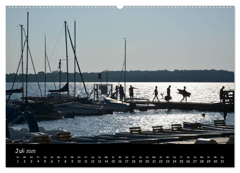 EINTAUCHEN - Cospudener See (CALVENDO Premium Wandkalender 2025)