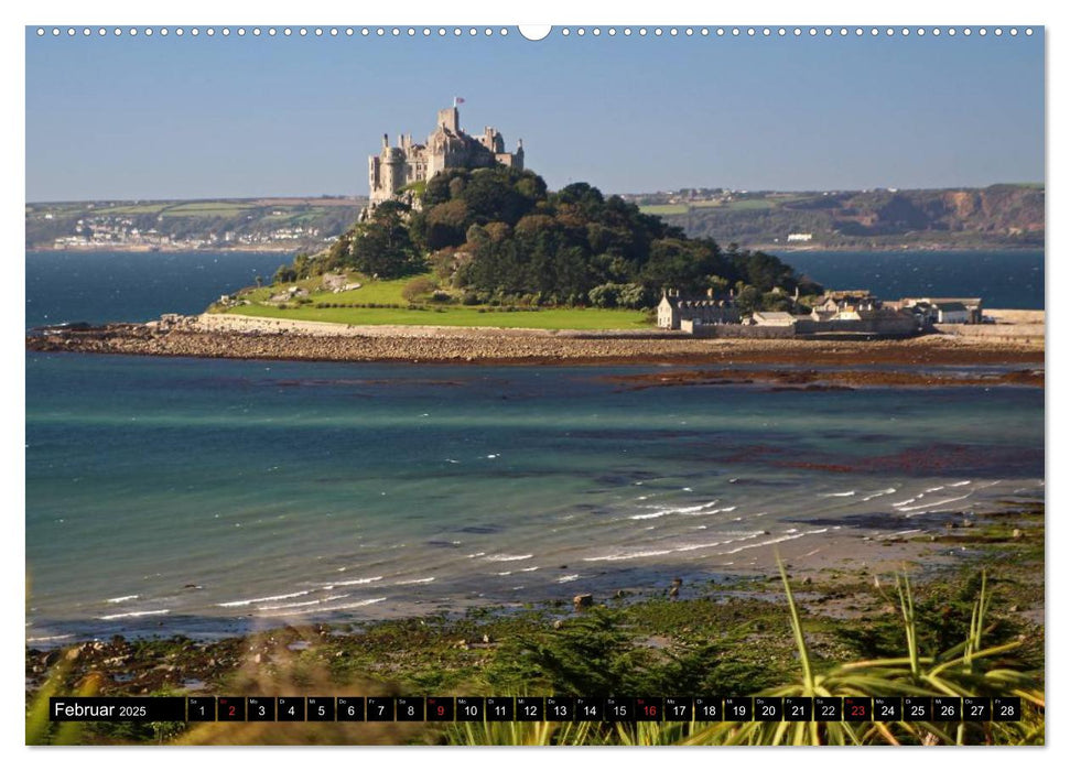 Cornwall - Devon Somerset Dorset (CALVENDO Premium Wandkalender 2025)